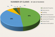 Numbers of claims