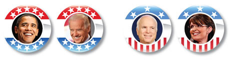Election Buttons