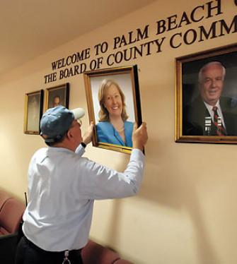 Palm Beach County Commissioner portraits