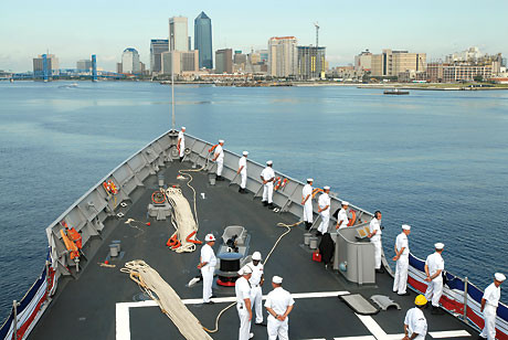 the Navy in Jacksonville