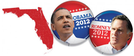 Obama Romney Florida
