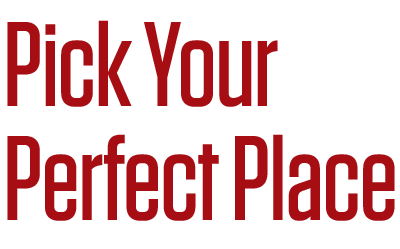 Pick your Perfect Place